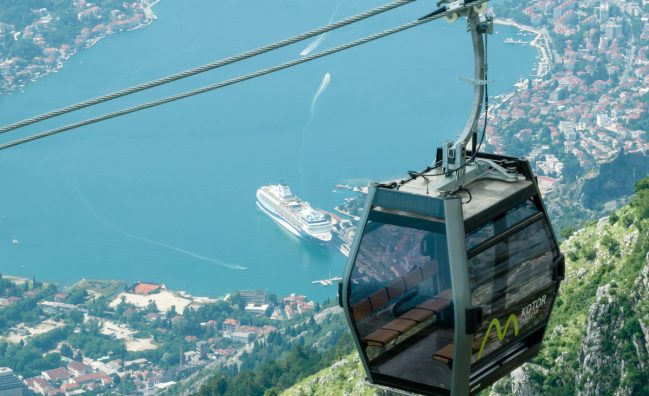 Sky-High Serenity: Transfer to Cable Car and back