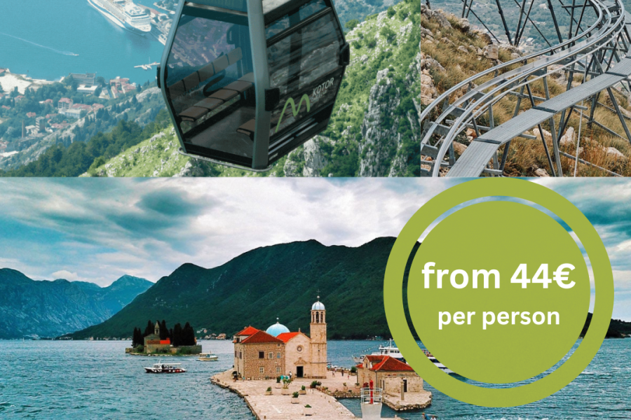 FROM Kotor: Perast Heritage & Lovćen Cable Car Adventure